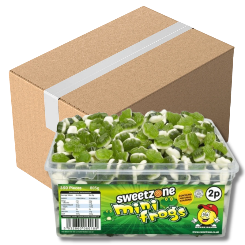 Sweetzone Mini Frogs 805g | Halal Gummy & Foam Sweets – World Food Shop