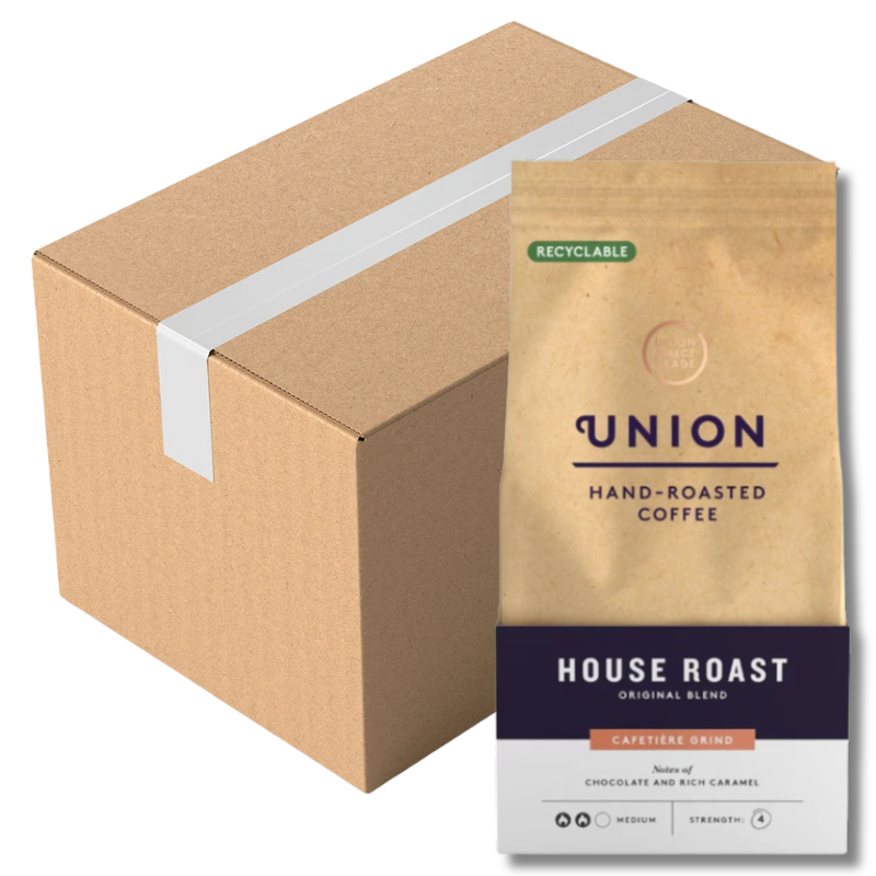 Union Coffee Ground House Blend 200G (Case of 6)