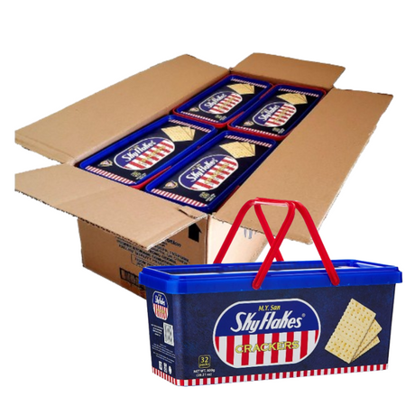 Skyflakes Biscuits Plastic Pail Large 800G (Case of 8)
