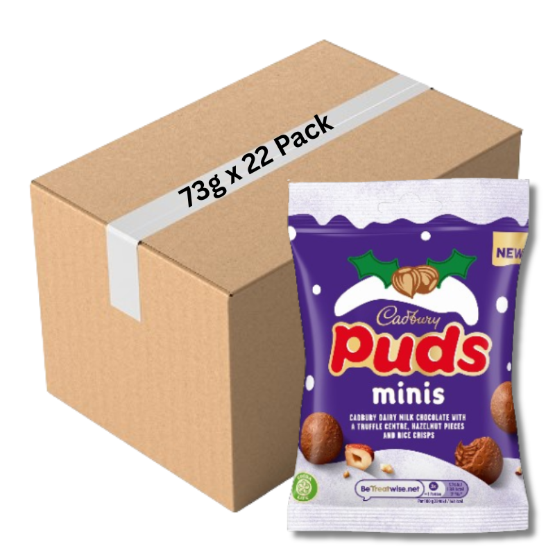 Cadbury Mini Puds 73G (Case of 22)