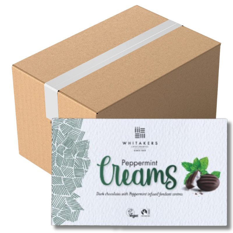 Whitakers Mint Fondant Creams 150G (Case of 14)