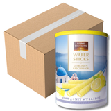 Feiny Biscuits Wafer Rolls With Lemon-Flavored Cream 400G (Case of 12)