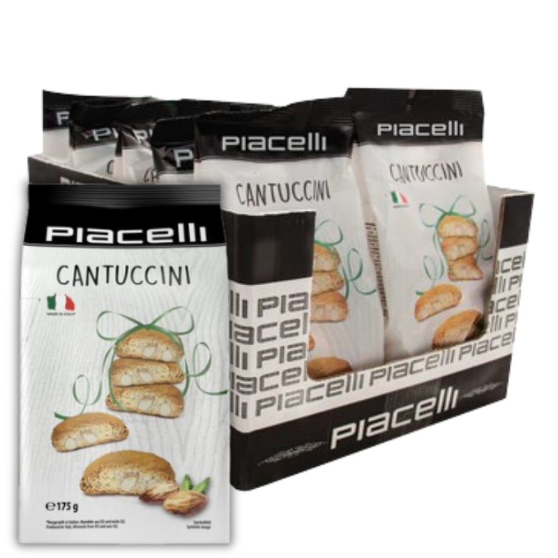 Piacelli Pastries Cantuccini 175G (Case of 12)