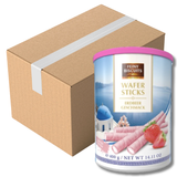 Feiny Biscuits Wafer Rolls With Strawberry Flavoured Cream 400G (Case of 12)