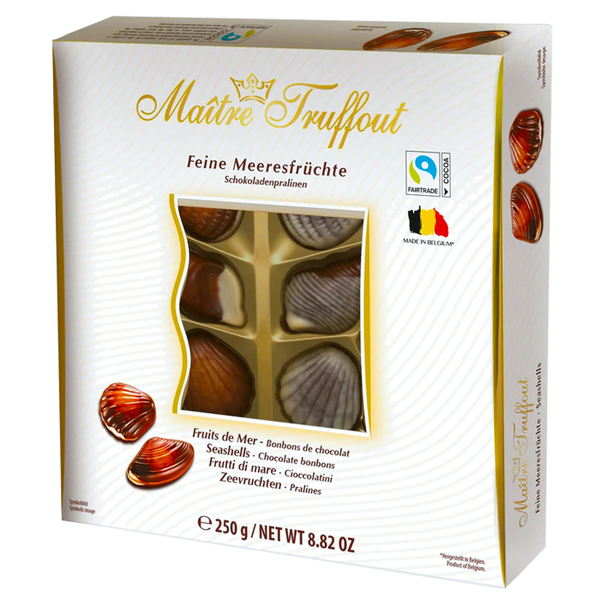 Maître Truffout Pralines Sea Shells 250G