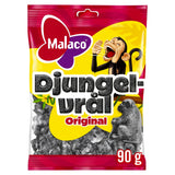Malaco Djungelvral Salty Liquorice 90G