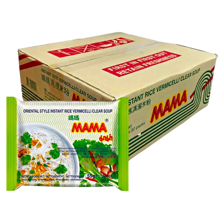 Mama Clear Soup Rice Vermicelli 55G (Case of 30)