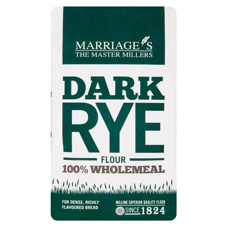 Marriages Millers Dark Rye Flour 1KG