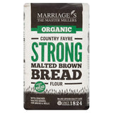 Marriages Millers Organic Country Fayre Malted Brown 1KG