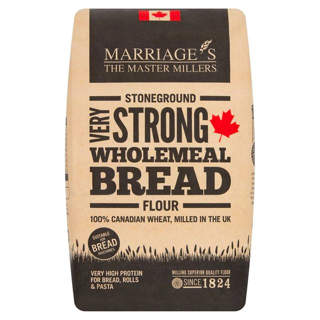 Marriages Millers Very Strong Wholemeal 100% Canadian 1.5KG