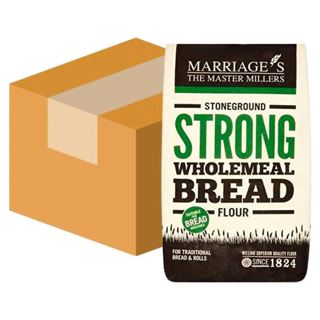 Marriages Strong Stoneground Wholemeal 1.5KG (Case of 5)