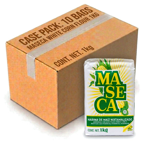 Maseca White Corn Flour 1KG (Case of 10)