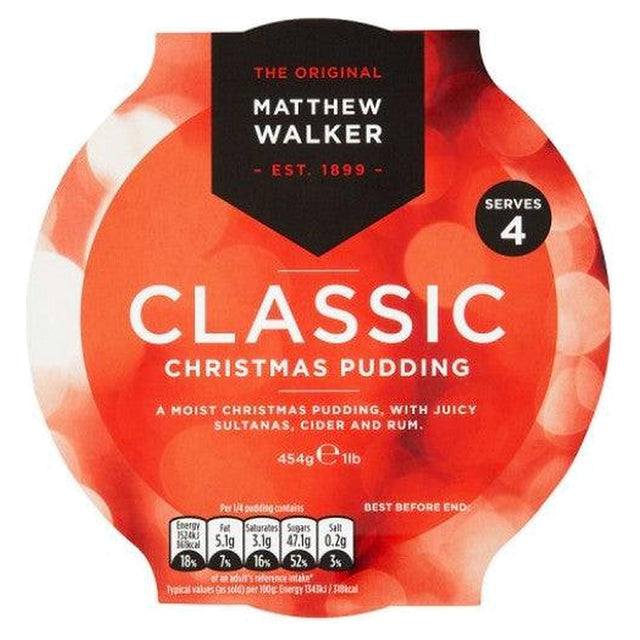 Matthew Walker Classic Christmas Pudding 400G