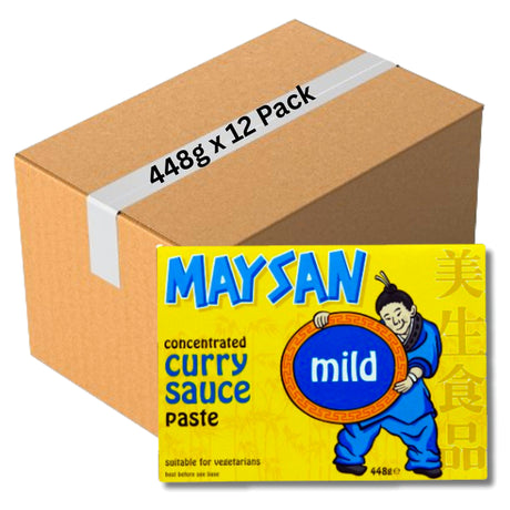 Maysan Mild Curry Sauce Paste 448G (Case of 12)