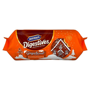 Mcvities Gingerbread Milk Chocolate Digestives 243G