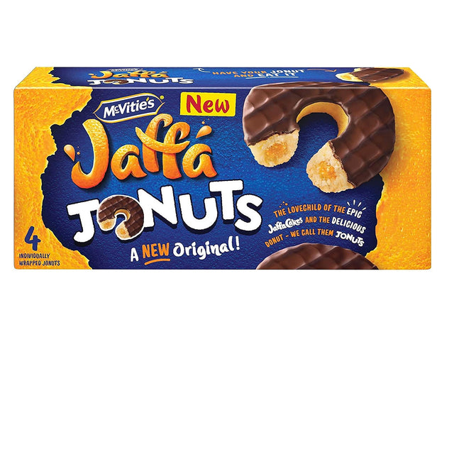 Mcvities Jaffa Cakes Jaffa Jonuts Biscuits 4 Pack 172G
