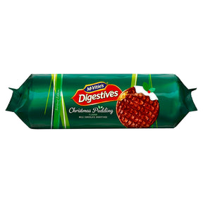Mcvities Xmas Pudding Milk Chocolate Digestives 243G