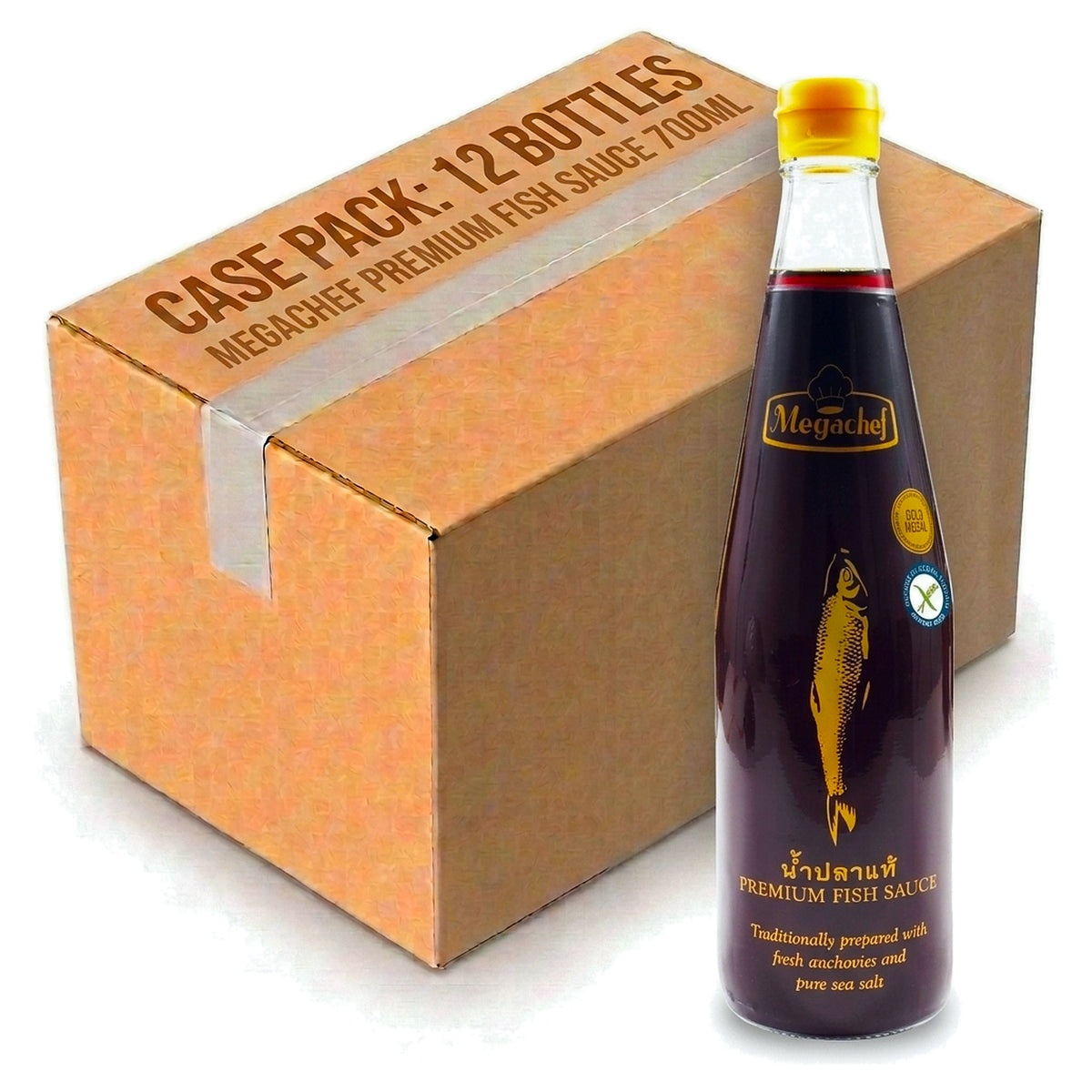 Megachef Premium Fish Sauce 700ML (Case of 12)