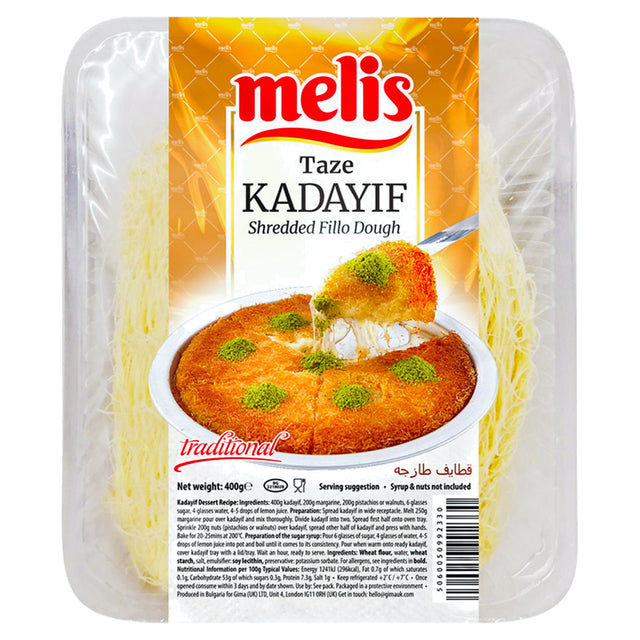 Melis Kadayif Fresh (Kataifi) 400G