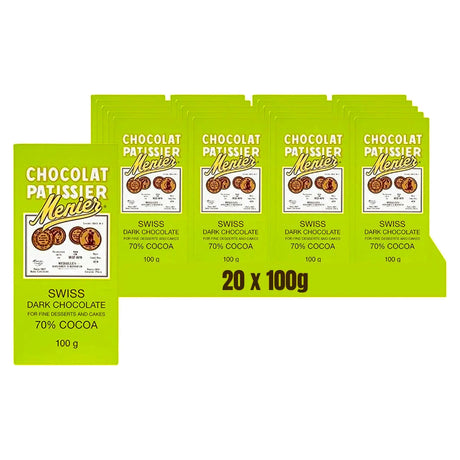 Menier Cooking Chocolate 70 Cocoa 100G (Case 20)