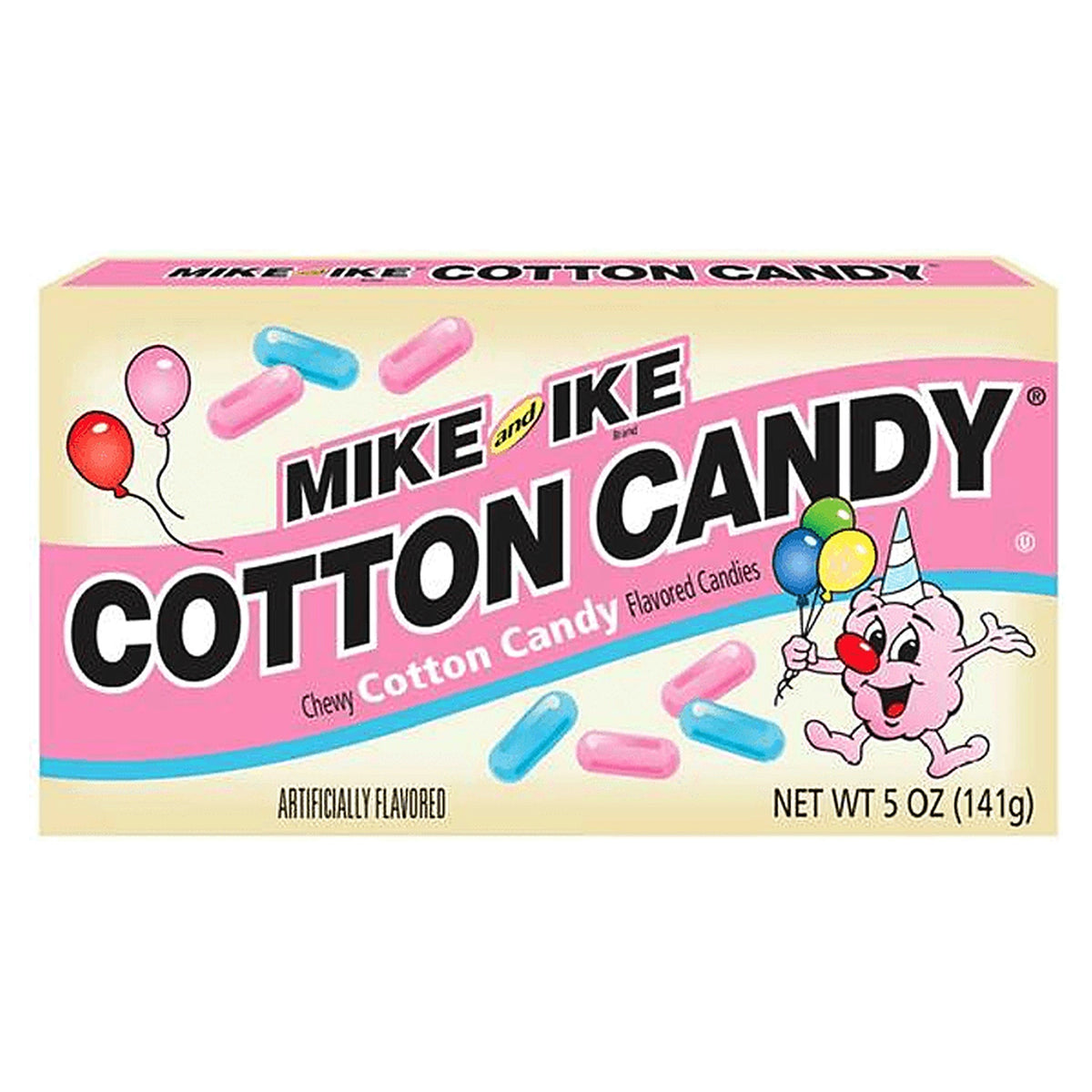 Mike & Ike Cotton Candy Theatre Box 5Oz (141G)