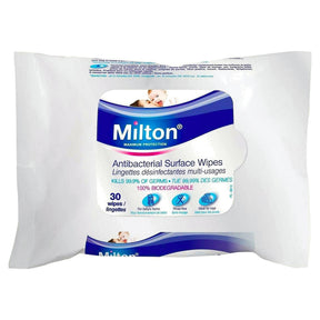 Milton Anti-Bacterial Surface Wipes 30S