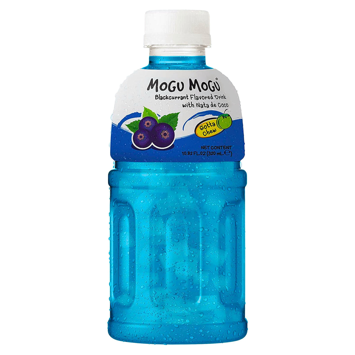 Mogu Mogu Drink With Nata De Coco Blackcurrant Flavour 320Ml