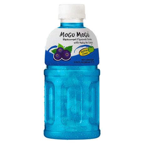 Mogu Mogu Drink With Nata De Coco Blackcurrant Flavour 320Ml