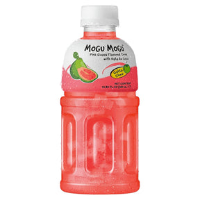 Mogu Mogu Drink With Nata De Coco Pink Guava Flavour 320Ml