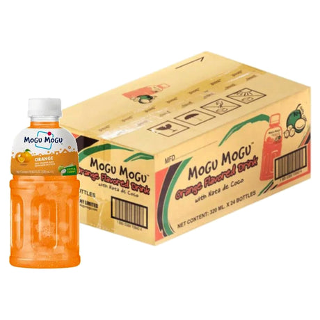 Mogu Mogu With Nata De Coco Orange Flavour 320Ml (Case of 24)