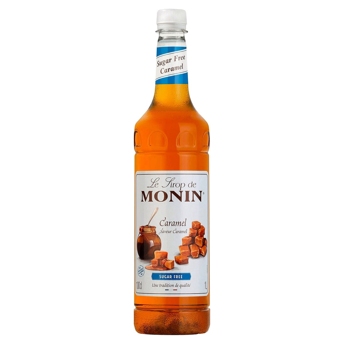Monin Caramel Sugar Free Syrup 1ltr