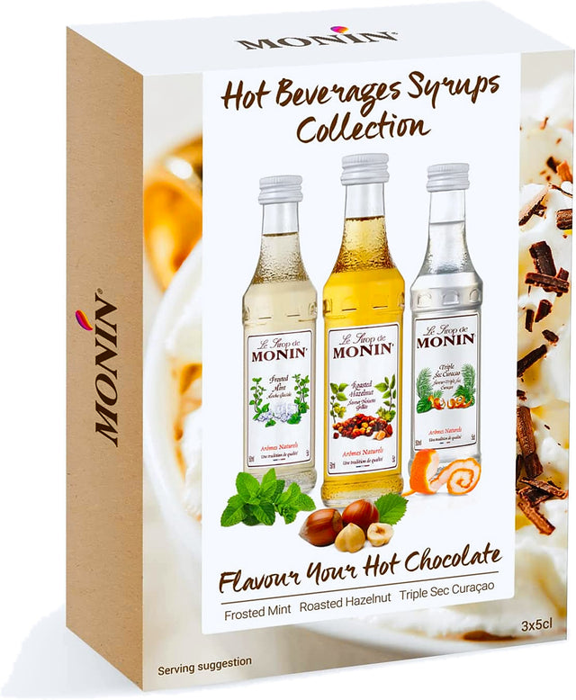 Monin Hot Choc Gift Pack 3x5cl **Expiry Aug 2025**