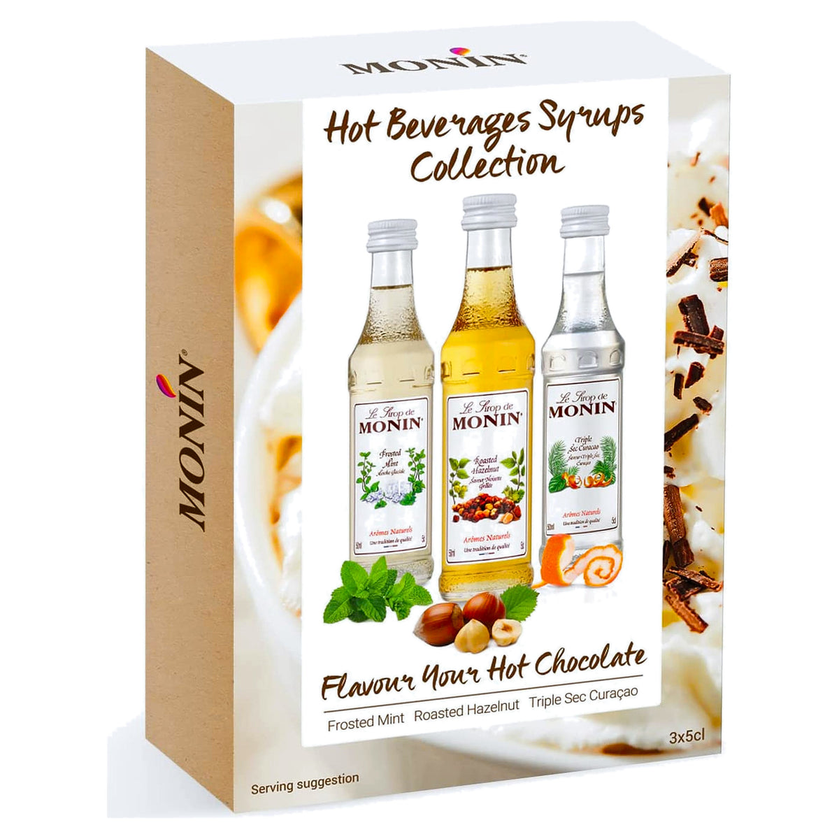 Monin Hot Choc Gift Pack 3x5cl