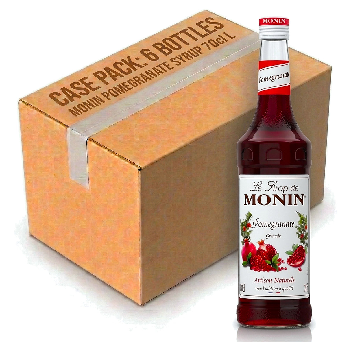 Monin Pomegranate Syrup 70cl (Case of 6)