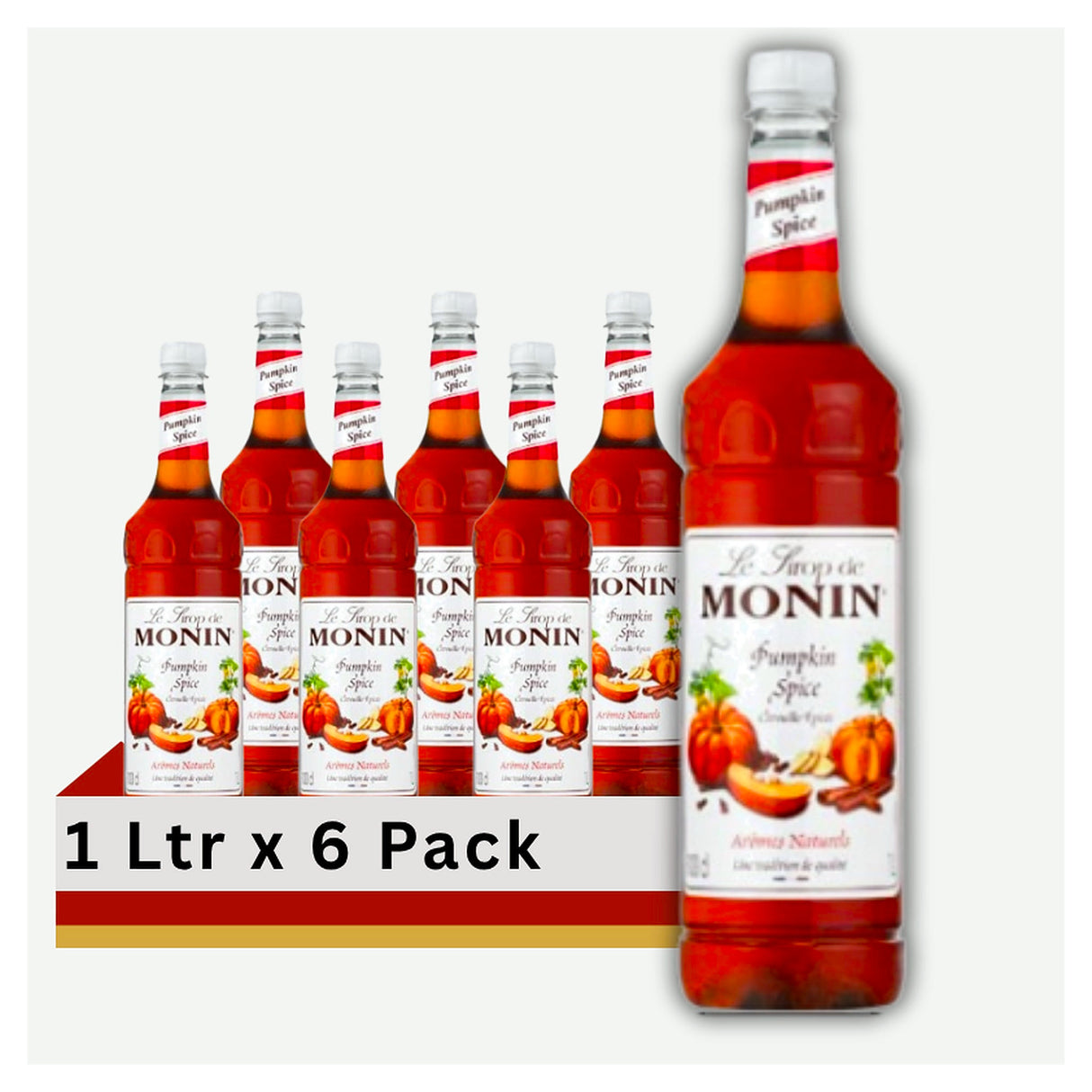 Monin Pumpkin Spice 1ltr (Case of 6)