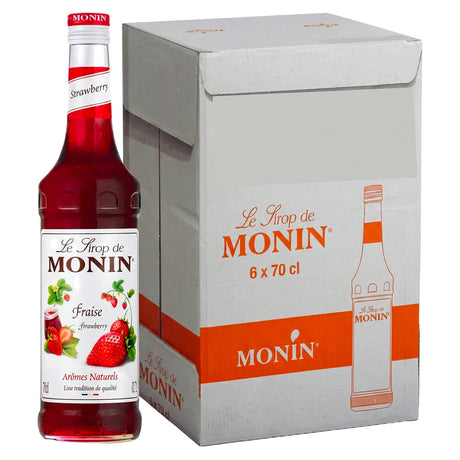 Monin Strawberry 70CL (Case 6)