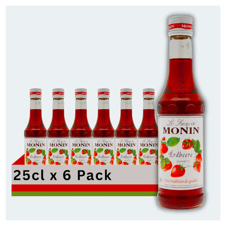 Monin Strawberry Syrup 25Cl (Case of 6)