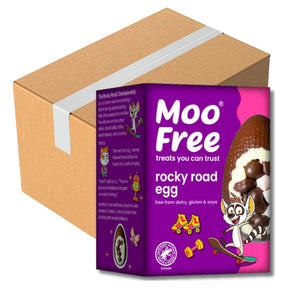Moo Free Rocky Road Easter Egg 85G (Case of 6)