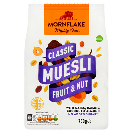Mornflake Classic Muesli Fruit & Nut 750G