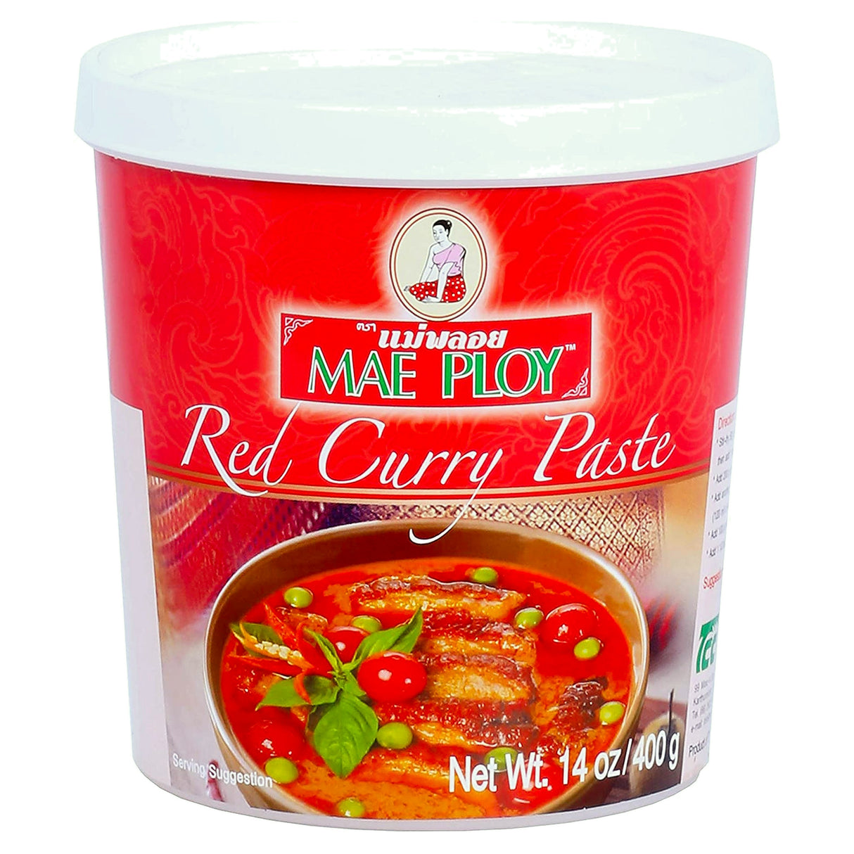 Mae Ploy Red Curry Paste 400G