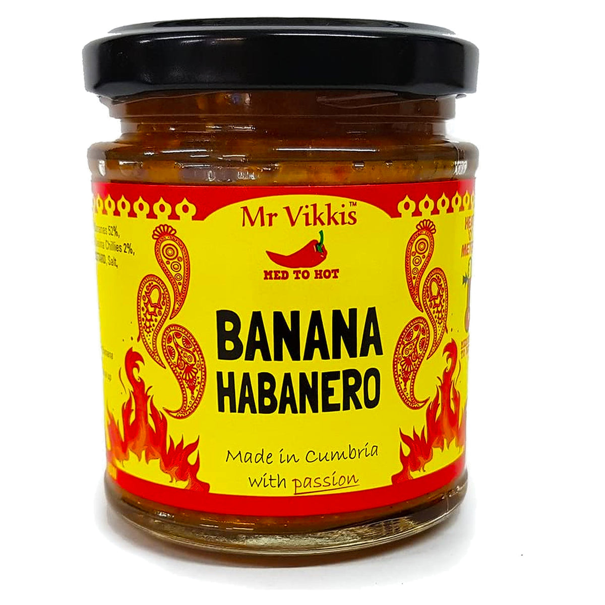 Mr Vikki's Banana Habanero 220g