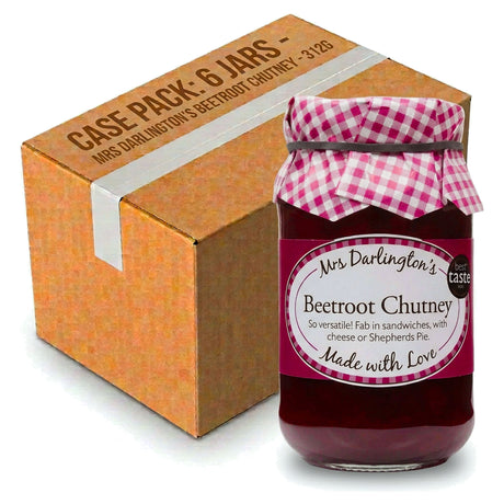 Mrs Darlington Beetroot Chutney 312G (Case of 6)