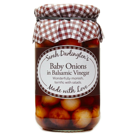 Mrs Darlington Pickled Baby Onions, Balsamic Vinegar 450G