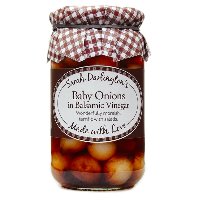 Mrs Darlington Pickled Baby Onions, Balsamic Vinegar 450G