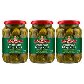 Mrs Elswood	Whole Sweet Cucumbers - Gherkins 670G