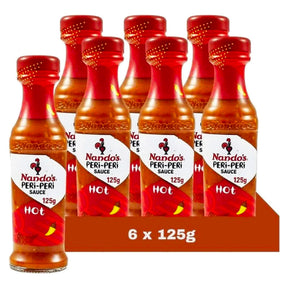 Nandos Hot Peri-Peri Sauce 125G (Case of 6)