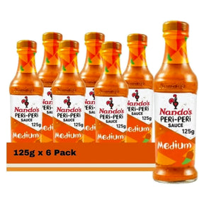 Nandos Medium Peri-Peri Sauce 125G (Case of 6)