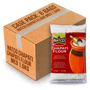 Natco Chapati Flour Med 1.5KG (Case of 6)