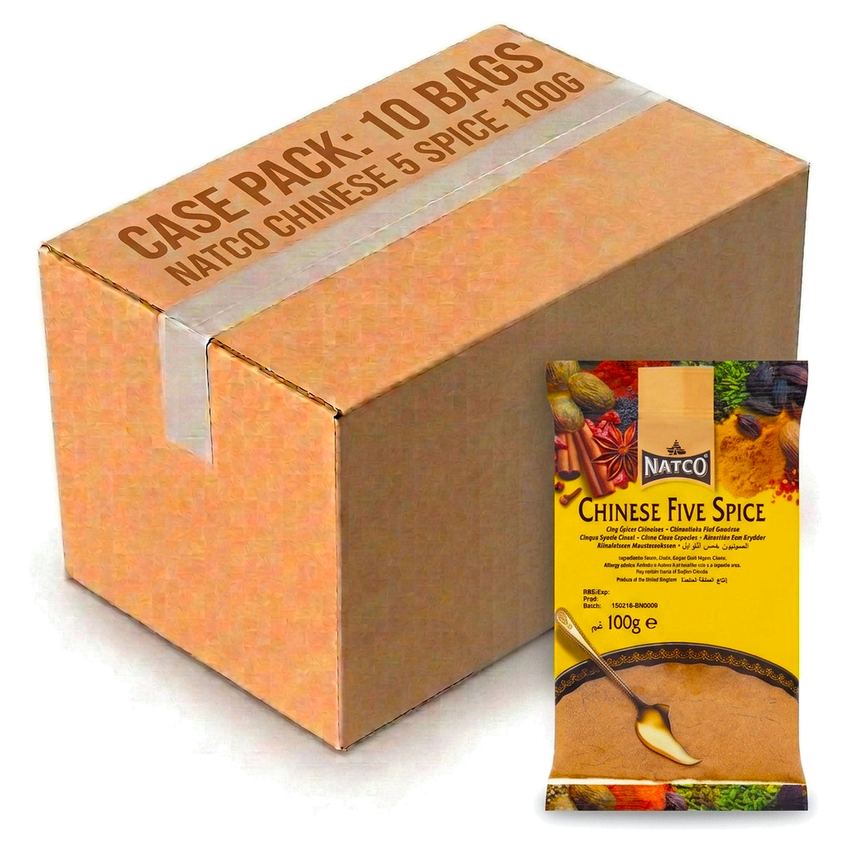 Natco Chinese 5 Spice 100G (Case of 10)