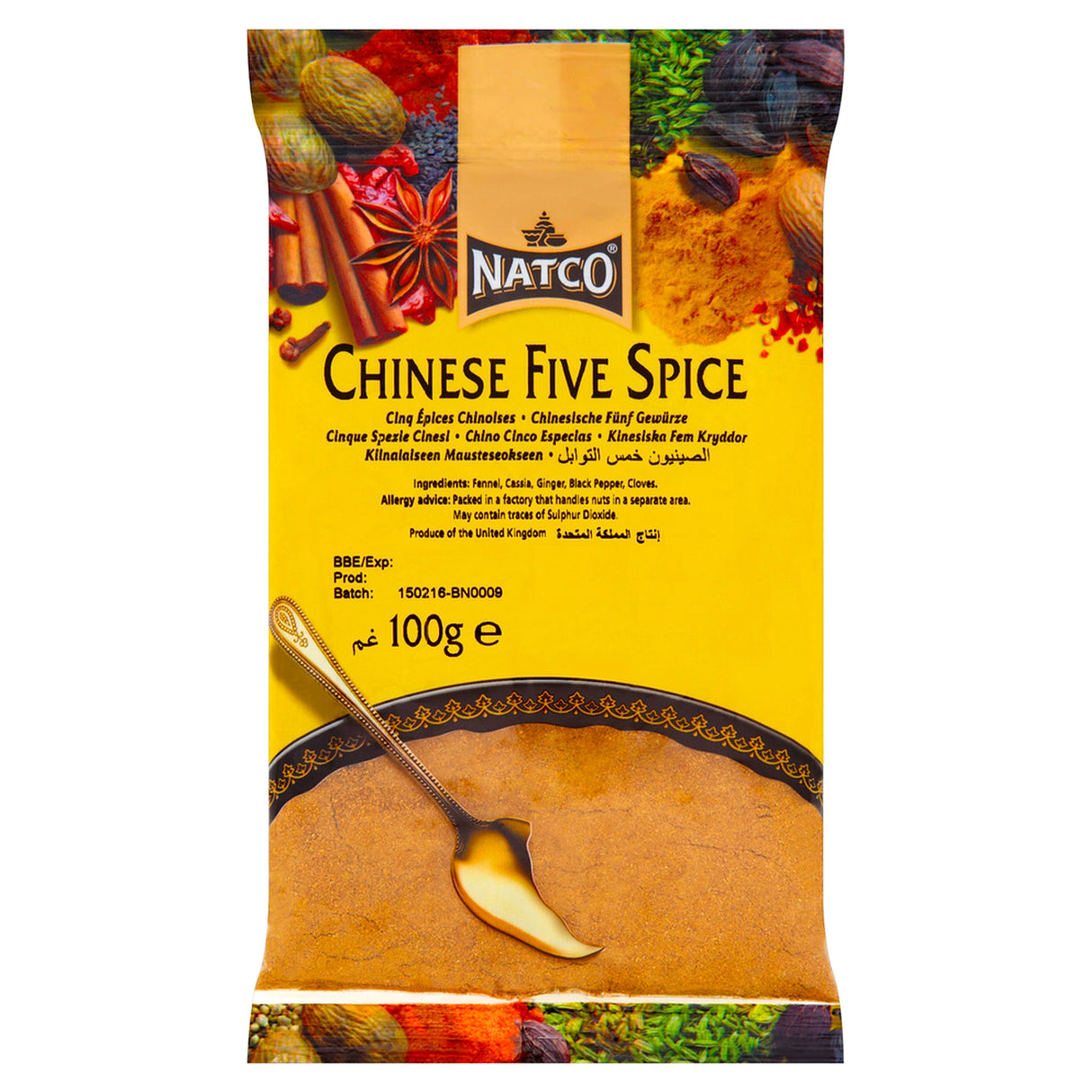 Natco Chinese 5 Spice 100G